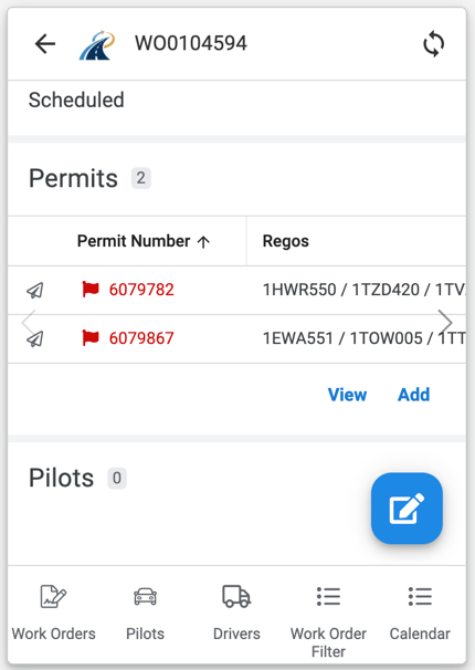 Permit needs details